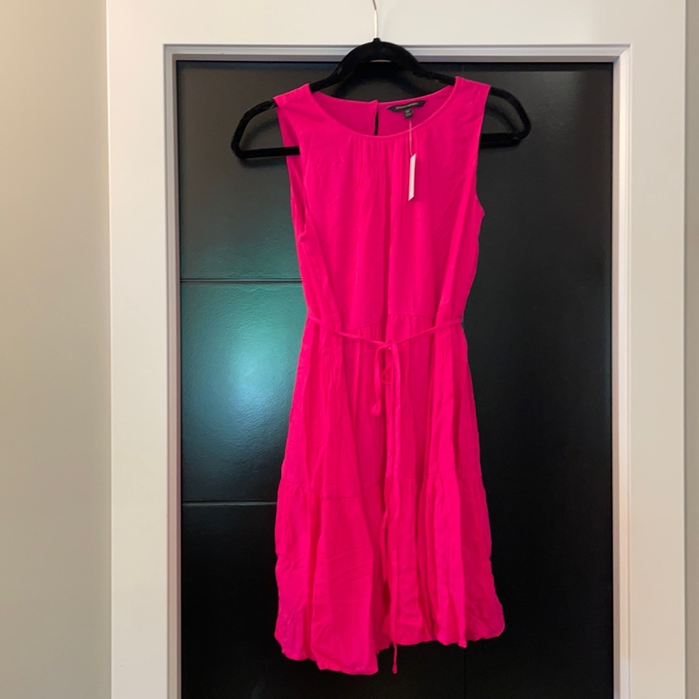 NWT Banana Republic Tiered Mini Dress Petite XS